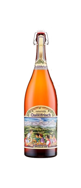Appenzeller Quöllfrisch naturtrüb Bügel 3Lt.