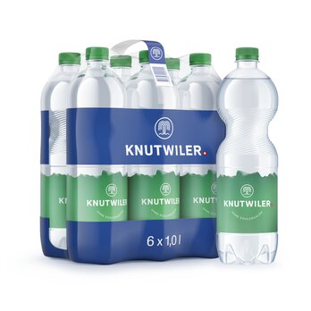 Knutwiler Mineral ohne Co2 1 Lt. Six-Pack