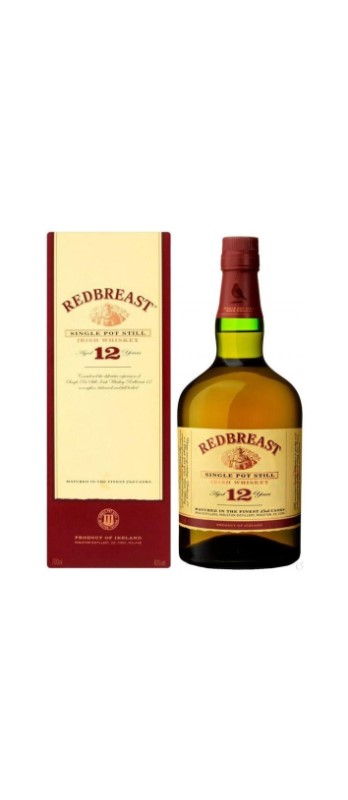 Whiskey Redbreast 12 years Irish Pot Still Single Malt