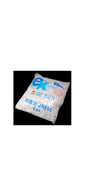 Eiswürfel 5kg Sack