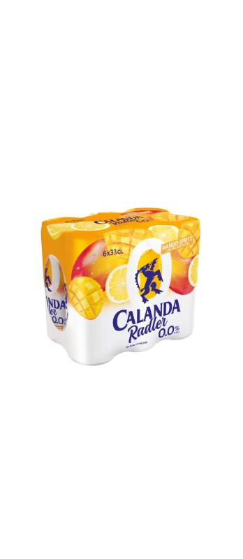 Calanda Radler Mango 0.0% 33cl Dose