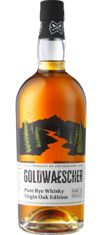 Goldwäscher Pure Rye Whisky Virgin Oak