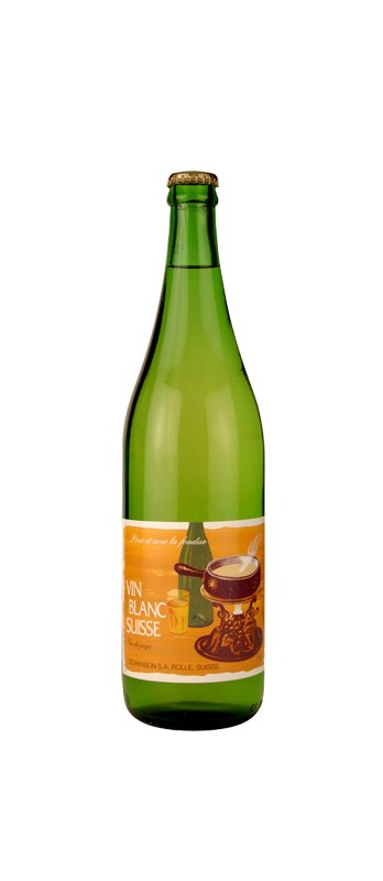Vin blanc Suisse 'Fondue Wy'