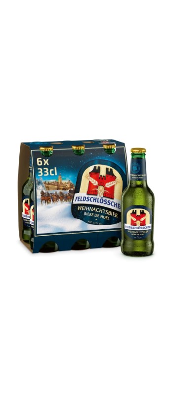 Feldschlösschen Weihnachtsbier 4x6er-Pack