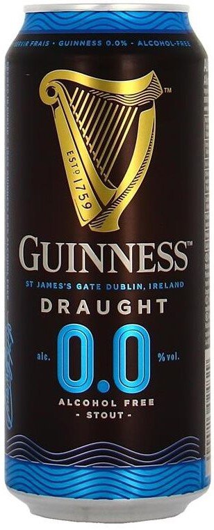 Guinness 0/0 Draught Stout Dose
