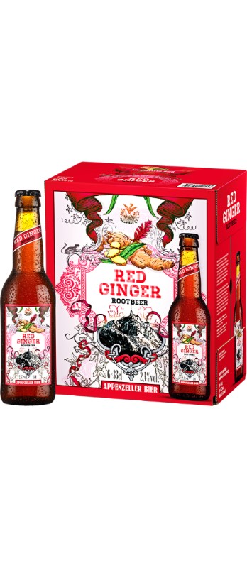 Appenzeller RED Ginger Beer EW 6er Pack