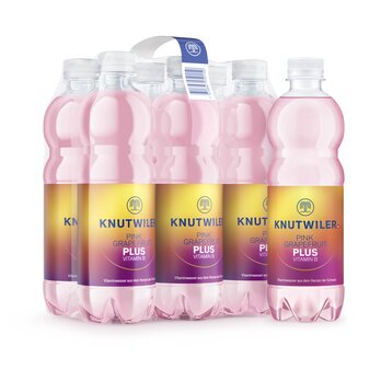 Knutwiler Plus Vitamin B, Pink Grapefruit 50cl Pet
