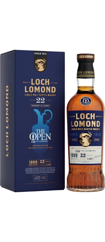 Loch Lomond Single Malt 22 years Open Cour. Col. St. Andrews