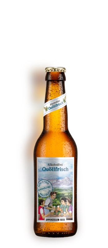 Appenzeller Quöllfrisch alkoholfrei 33cl