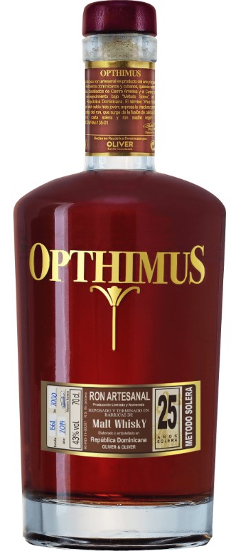 Opthimus Rum 25 years A.S. Single Malt Finish