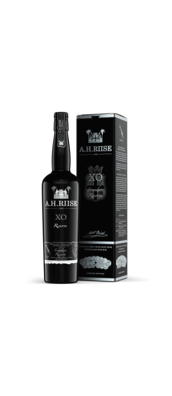 A.H.RIISE Rum X.O. Founders Reserve  (Ed.2, blue)                    