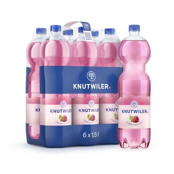 Knutwiler Himbeerwasser 1.5-Lt. Six-Pack