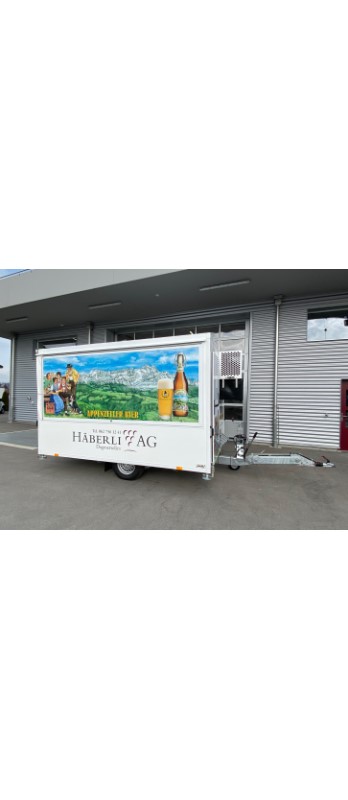 Ausschankwagen Miete, Transport, Reinigung