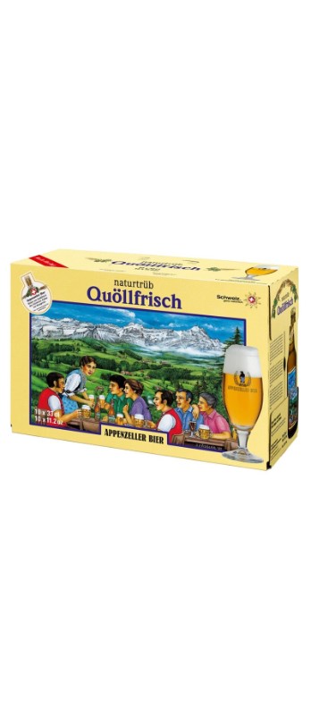 Appenzeller Quöllfrisch naturtrüb EW 10er Pack