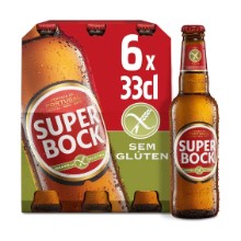 Super Bock Bier Glutenfrei 33cl 