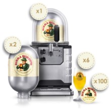 Blade Maschine Starter Kit mit 2 Moretti Blade, Gläser, Bierdeckel