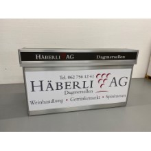 Buffet-Häberli Alu in Miete 2m mit Aufsatz
