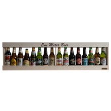 Holzgestell 1 Meter Bier 16 Flaschen à 33cl