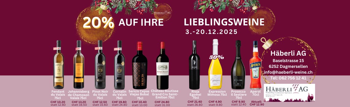 Häberli AG- Weihnachtsaktion 2025